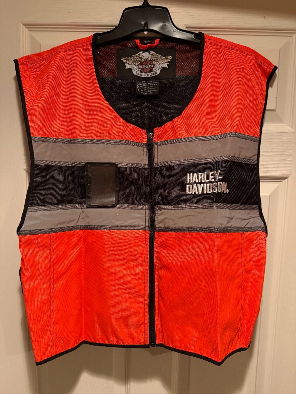 Harley Davidson Eagle Wear Safety Vest Adjustable XL-3XL